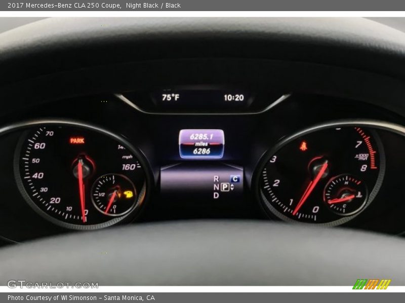 Night Black / Black 2017 Mercedes-Benz CLA 250 Coupe