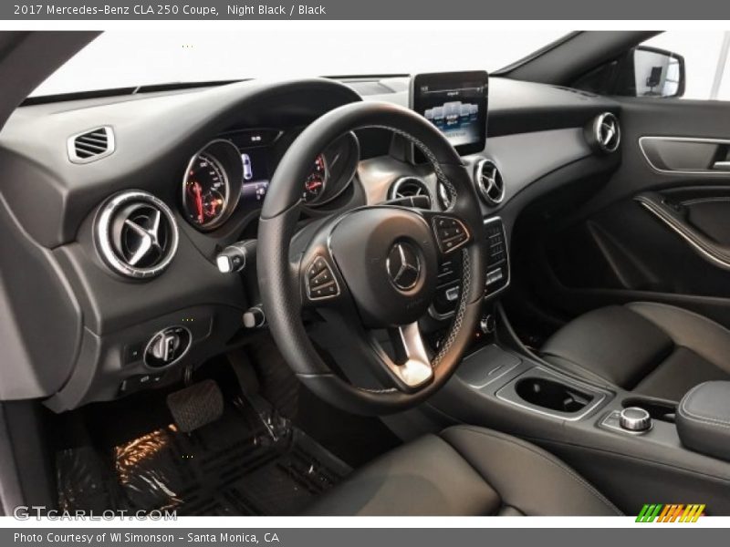 Night Black / Black 2017 Mercedes-Benz CLA 250 Coupe