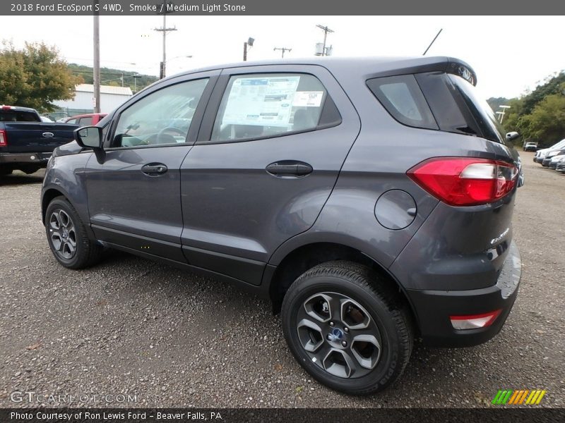 Smoke / Medium Light Stone 2018 Ford EcoSport S 4WD