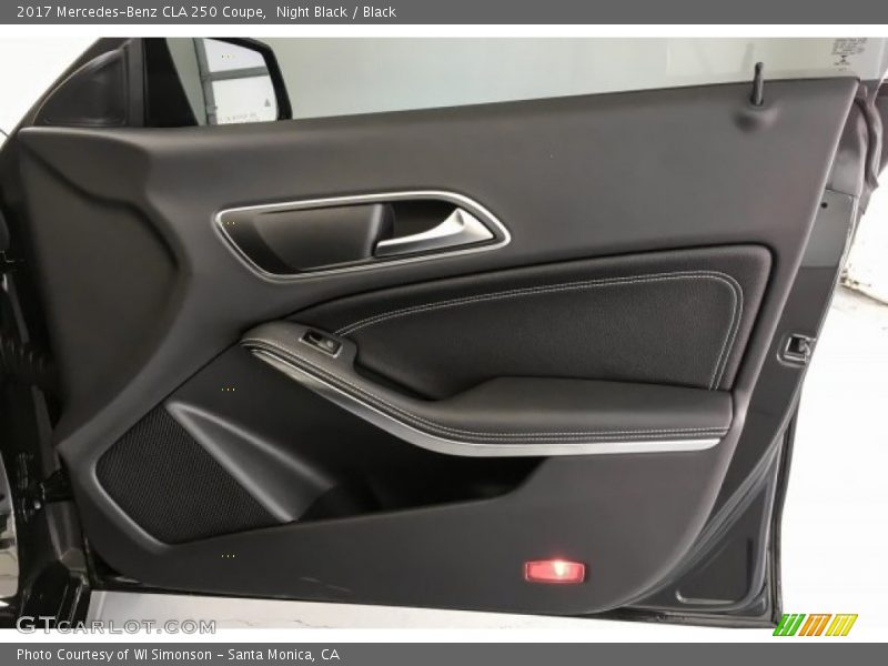 Night Black / Black 2017 Mercedes-Benz CLA 250 Coupe