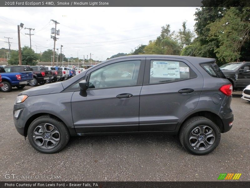 Smoke / Medium Light Stone 2018 Ford EcoSport S 4WD
