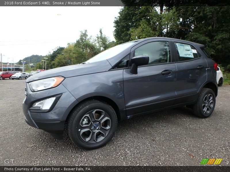 Smoke / Medium Light Stone 2018 Ford EcoSport S 4WD