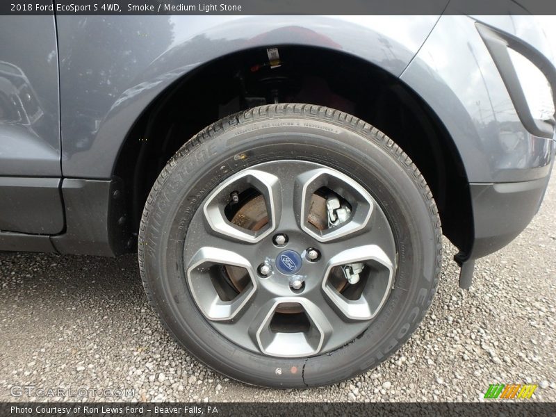 Smoke / Medium Light Stone 2018 Ford EcoSport S 4WD