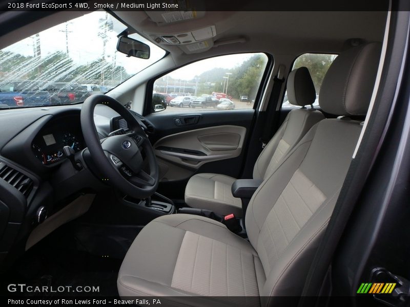 Smoke / Medium Light Stone 2018 Ford EcoSport S 4WD