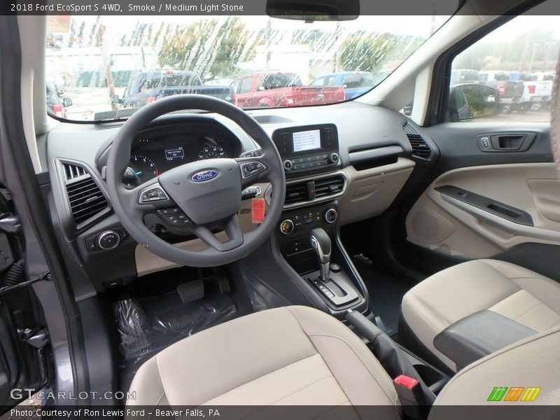 Smoke / Medium Light Stone 2018 Ford EcoSport S 4WD