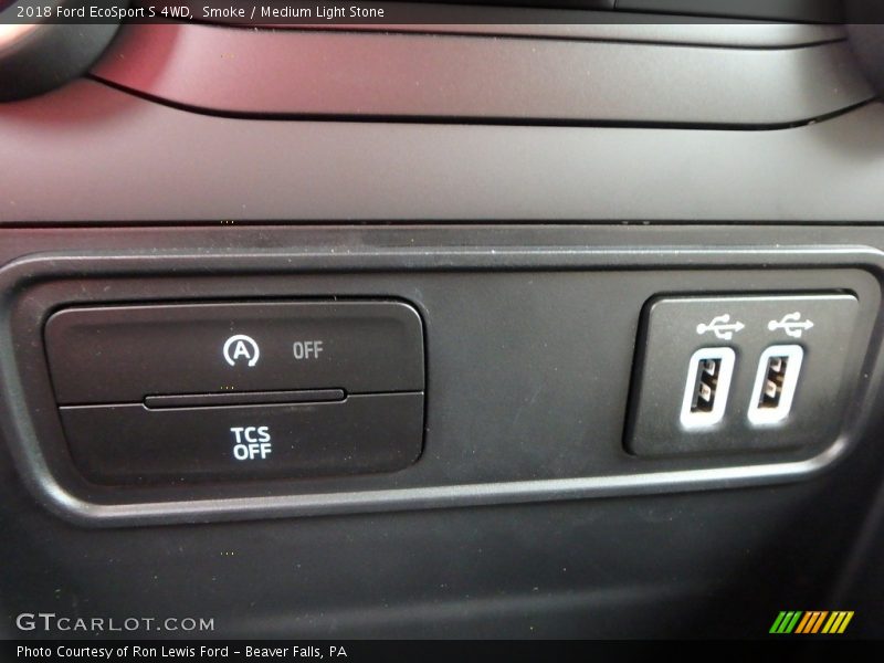 Smoke / Medium Light Stone 2018 Ford EcoSport S 4WD