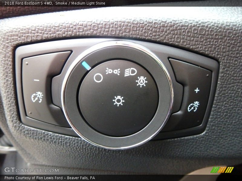 Smoke / Medium Light Stone 2018 Ford EcoSport S 4WD