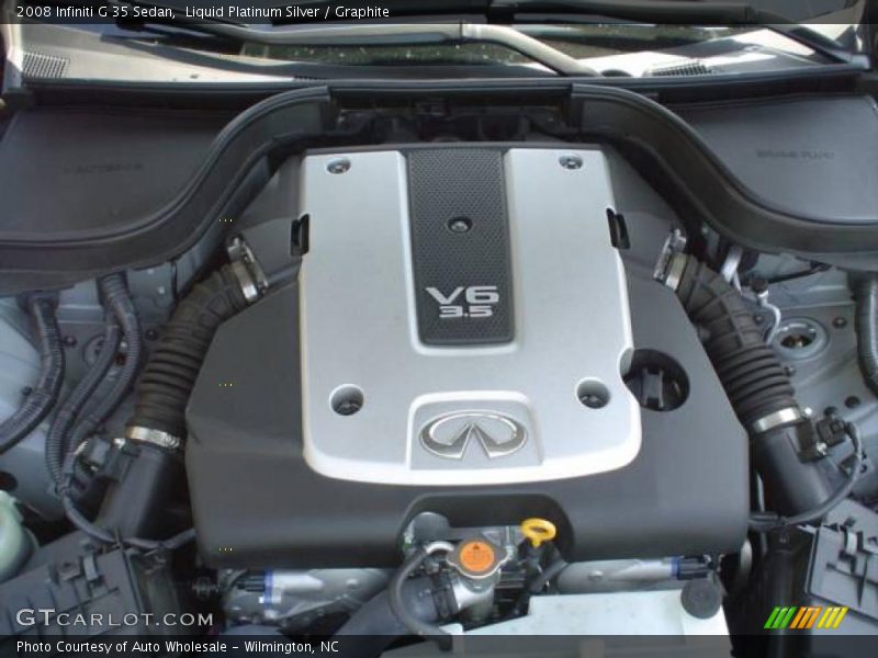 Liquid Platinum Silver / Graphite 2008 Infiniti G 35 Sedan