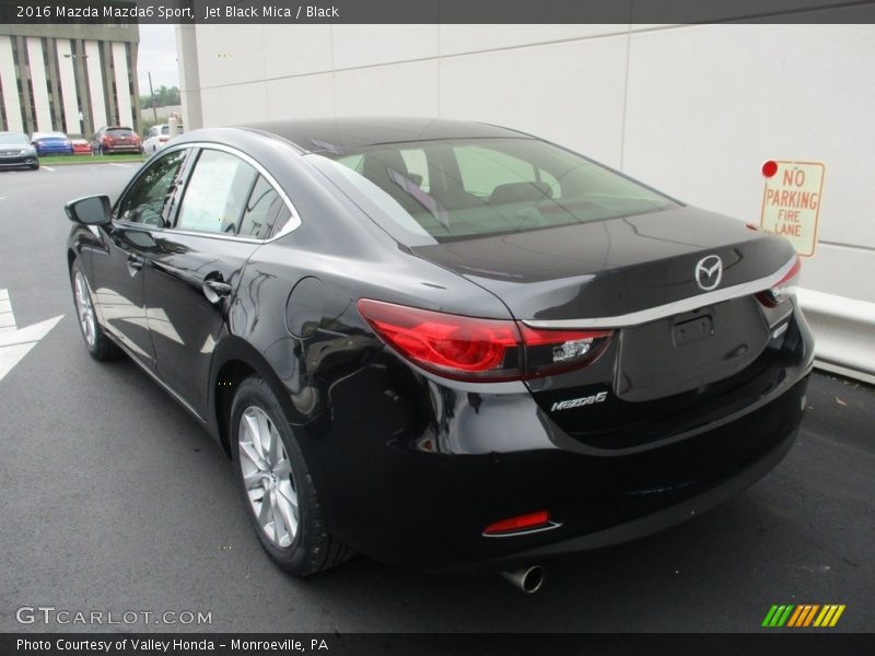 Jet Black Mica / Black 2016 Mazda Mazda6 Sport