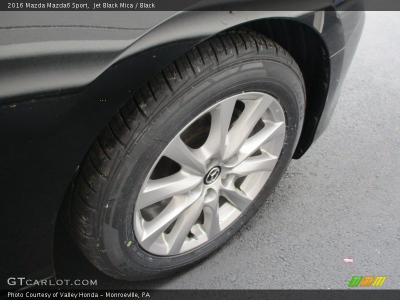 Jet Black Mica / Black 2016 Mazda Mazda6 Sport
