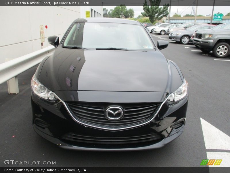 Jet Black Mica / Black 2016 Mazda Mazda6 Sport