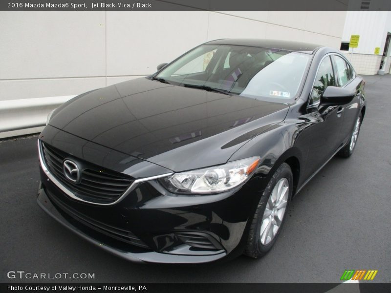 Jet Black Mica / Black 2016 Mazda Mazda6 Sport