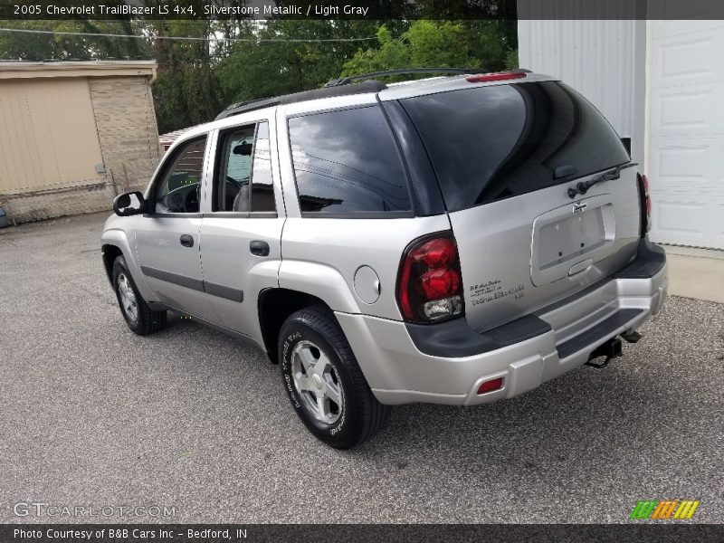 Silverstone Metallic / Light Gray 2005 Chevrolet TrailBlazer LS 4x4