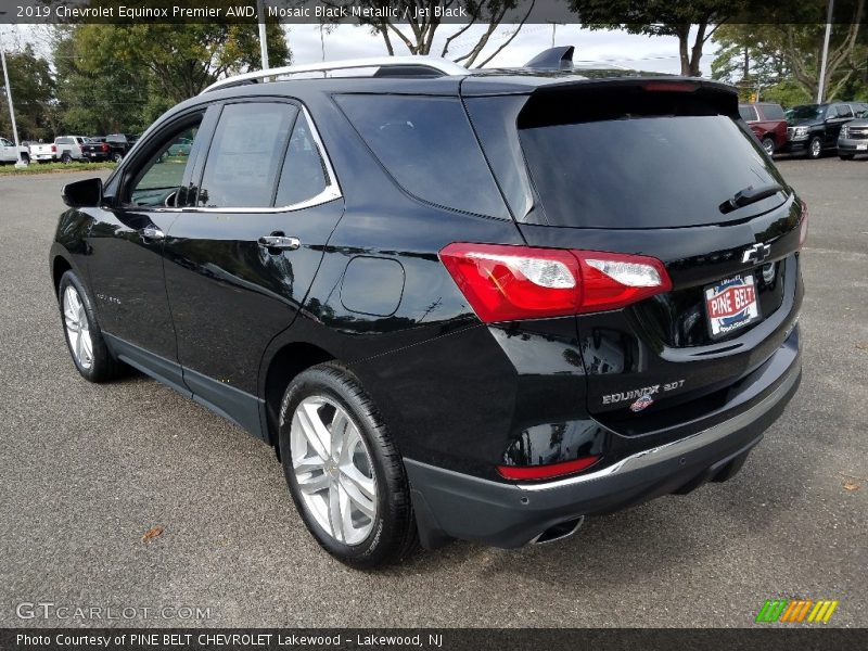 Mosaic Black Metallic / Jet Black 2019 Chevrolet Equinox Premier AWD
