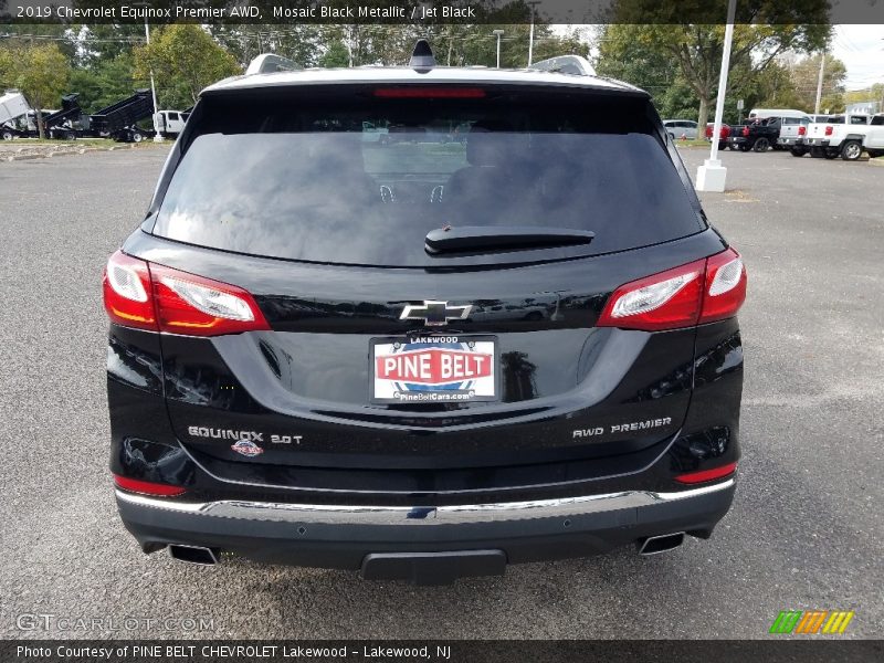 Mosaic Black Metallic / Jet Black 2019 Chevrolet Equinox Premier AWD