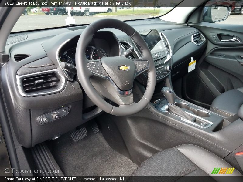 Mosaic Black Metallic / Jet Black 2019 Chevrolet Equinox Premier AWD