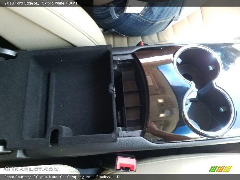 Oxford White / Dune 2018 Ford Edge SE