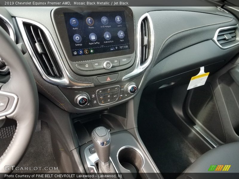 Mosaic Black Metallic / Jet Black 2019 Chevrolet Equinox Premier AWD