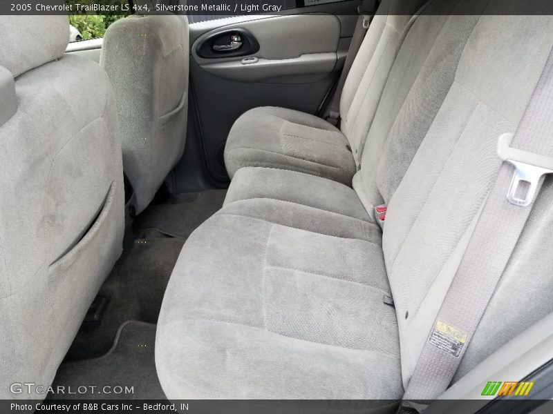 Silverstone Metallic / Light Gray 2005 Chevrolet TrailBlazer LS 4x4