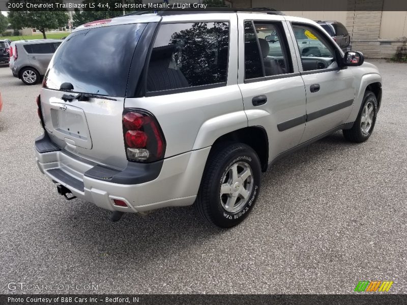 Silverstone Metallic / Light Gray 2005 Chevrolet TrailBlazer LS 4x4