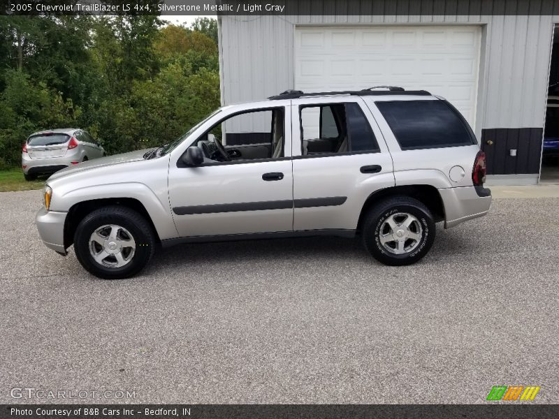 Silverstone Metallic / Light Gray 2005 Chevrolet TrailBlazer LS 4x4