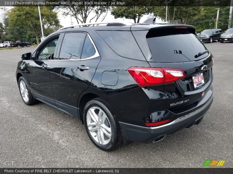 Mosaic Black Metallic / Jet Black 2019 Chevrolet Equinox Premier AWD