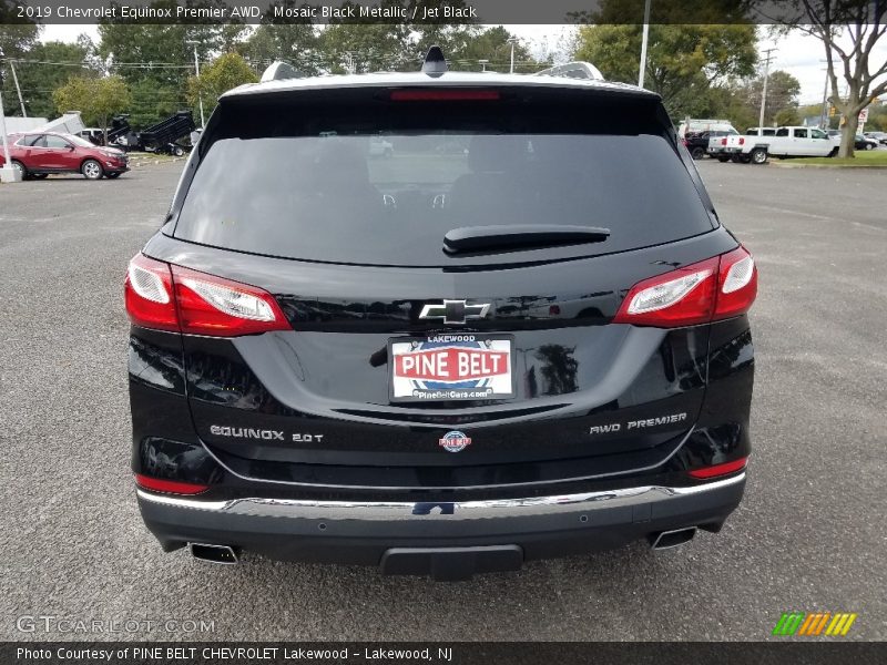 Mosaic Black Metallic / Jet Black 2019 Chevrolet Equinox Premier AWD