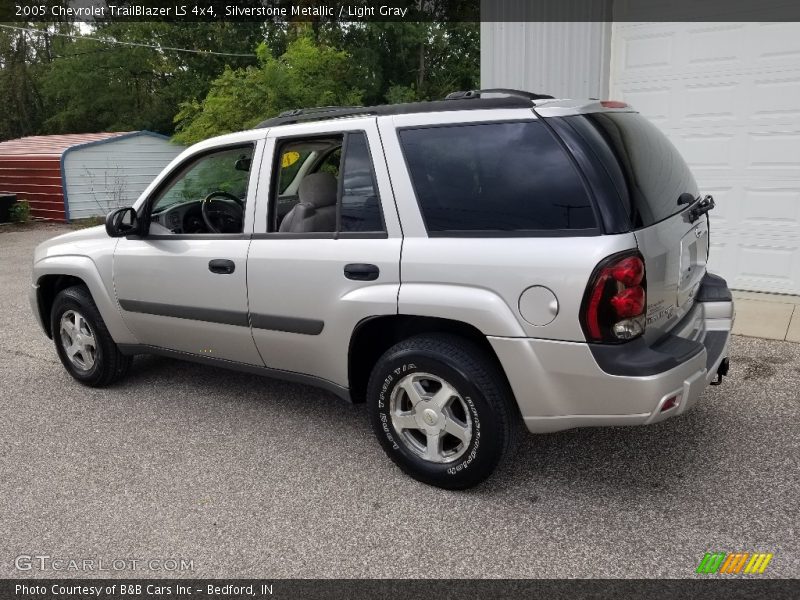 Silverstone Metallic / Light Gray 2005 Chevrolet TrailBlazer LS 4x4
