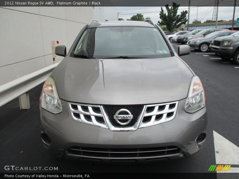 Platinum Graphite / Black 2012 Nissan Rogue SV AWD