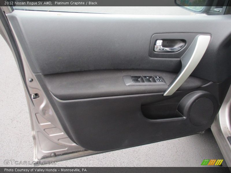 Platinum Graphite / Black 2012 Nissan Rogue SV AWD