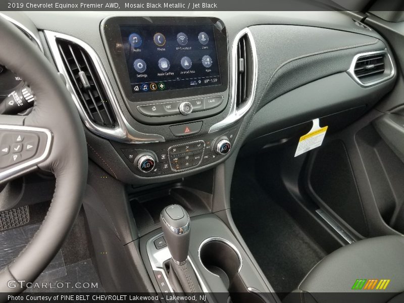 Mosaic Black Metallic / Jet Black 2019 Chevrolet Equinox Premier AWD