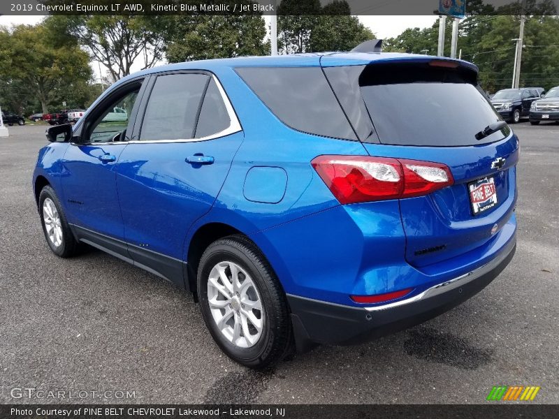 Kinetic Blue Metallic / Jet Black 2019 Chevrolet Equinox LT AWD