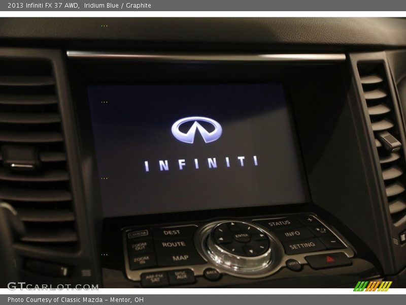 Iridium Blue / Graphite 2013 Infiniti FX 37 AWD