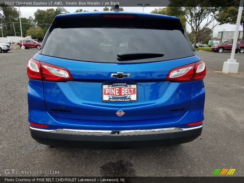 Kinetic Blue Metallic / Jet Black 2019 Chevrolet Equinox LT AWD