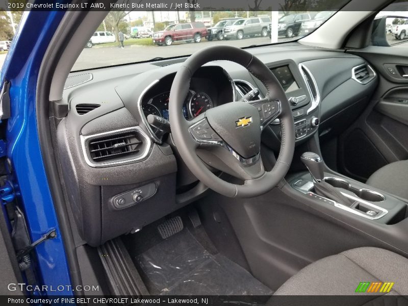 Kinetic Blue Metallic / Jet Black 2019 Chevrolet Equinox LT AWD