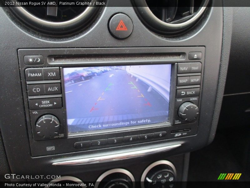 Platinum Graphite / Black 2012 Nissan Rogue SV AWD