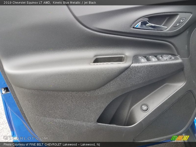 Kinetic Blue Metallic / Jet Black 2019 Chevrolet Equinox LT AWD