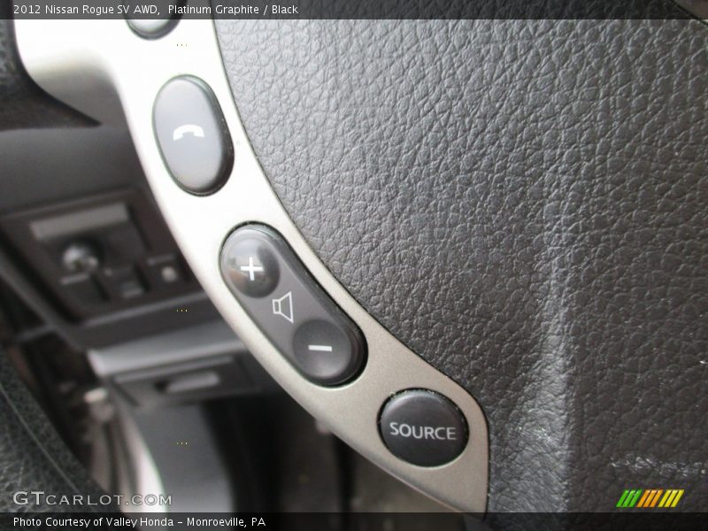 Platinum Graphite / Black 2012 Nissan Rogue SV AWD