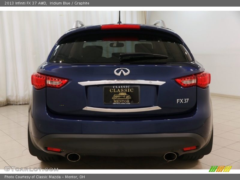 Iridium Blue / Graphite 2013 Infiniti FX 37 AWD