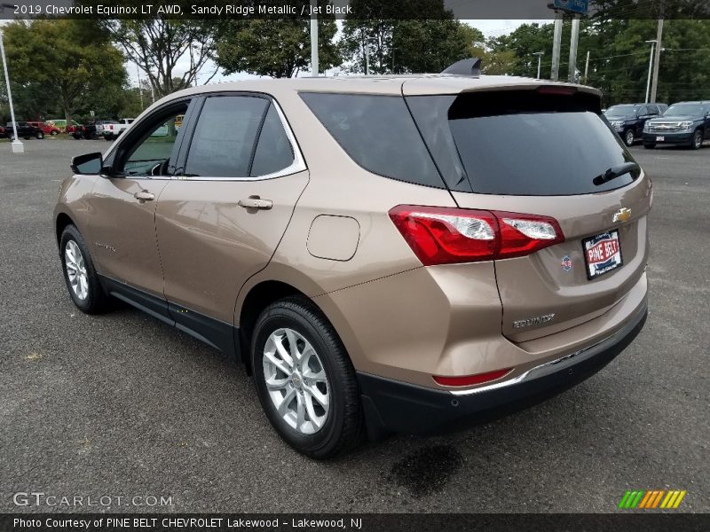 Sandy Ridge Metallic / Jet Black 2019 Chevrolet Equinox LT AWD