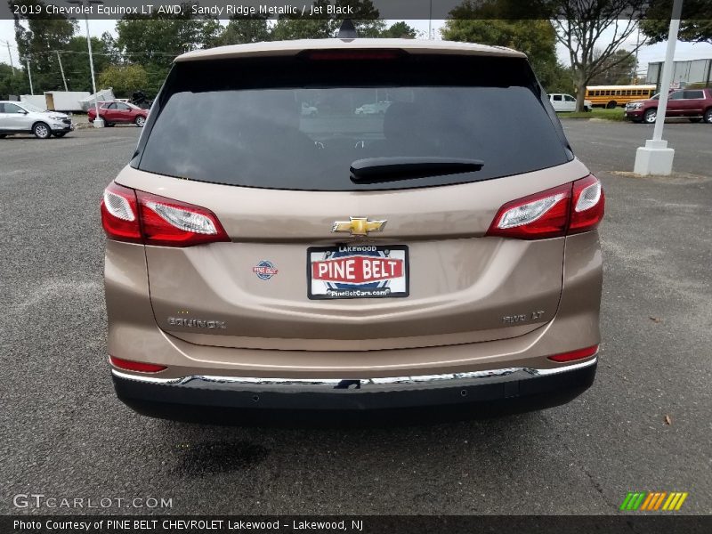 Sandy Ridge Metallic / Jet Black 2019 Chevrolet Equinox LT AWD