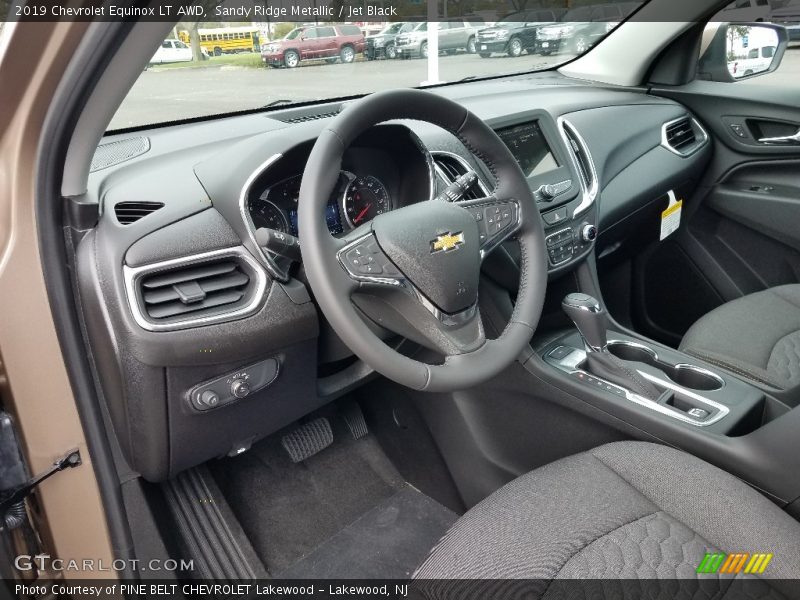 Sandy Ridge Metallic / Jet Black 2019 Chevrolet Equinox LT AWD