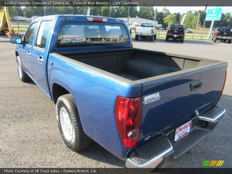 Superior Blue Metallic / Light Cashmere 2006 Chevrolet Colorado LT Crew Cab