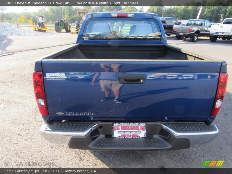 Superior Blue Metallic / Light Cashmere 2006 Chevrolet Colorado LT Crew Cab