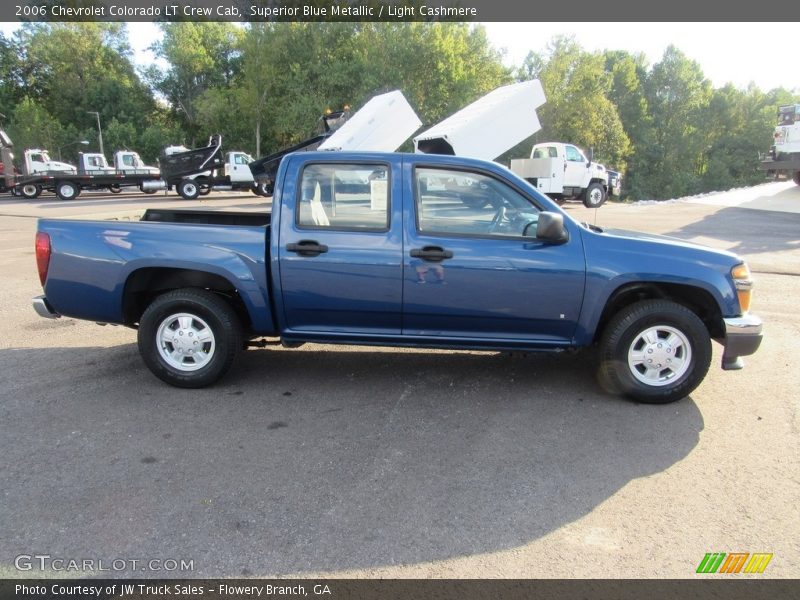 Superior Blue Metallic / Light Cashmere 2006 Chevrolet Colorado LT Crew Cab