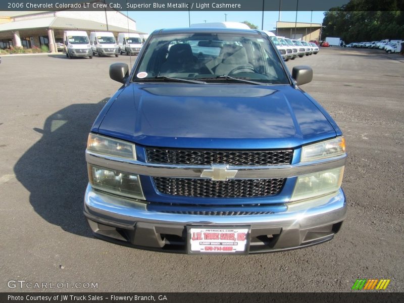 Superior Blue Metallic / Light Cashmere 2006 Chevrolet Colorado LT Crew Cab
