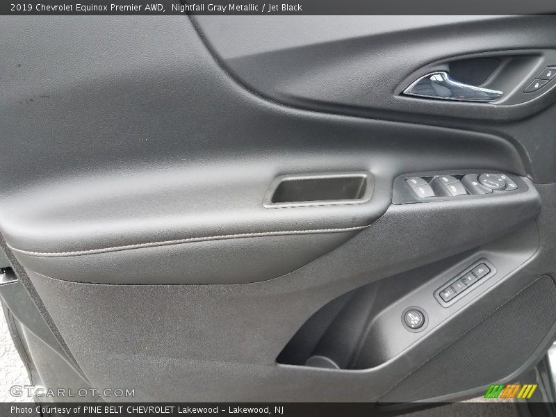 Nightfall Gray Metallic / Jet Black 2019 Chevrolet Equinox Premier AWD