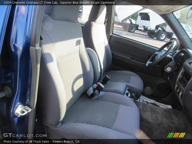Superior Blue Metallic / Light Cashmere 2006 Chevrolet Colorado LT Crew Cab