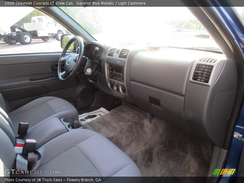 Superior Blue Metallic / Light Cashmere 2006 Chevrolet Colorado LT Crew Cab