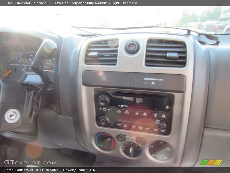 Superior Blue Metallic / Light Cashmere 2006 Chevrolet Colorado LT Crew Cab